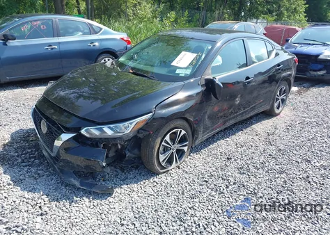 2021 Nissan Sentra Sv Xtronic Cvt из США, поврежденный, VIN 3N1AB8CV1MY253220